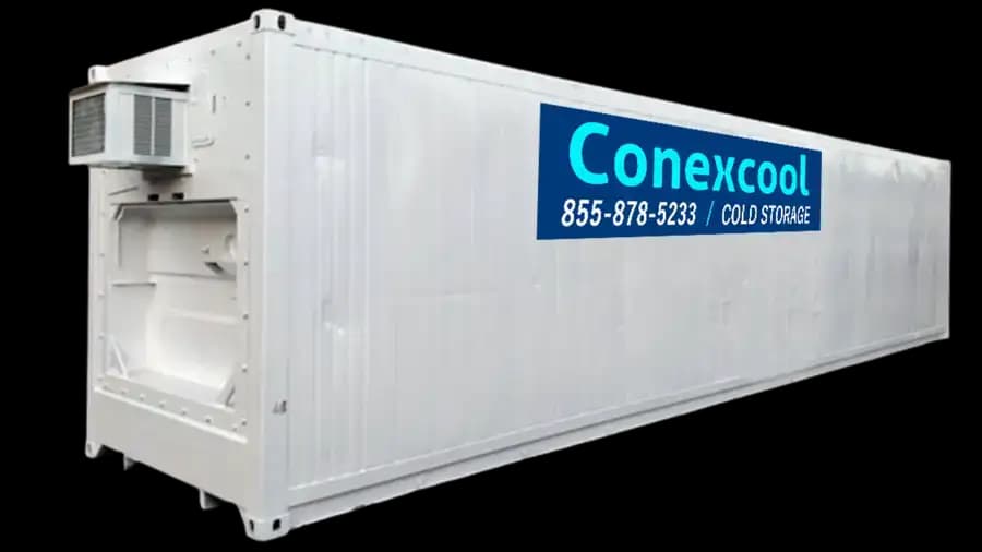 Insulated 40ft shipping container — view 1