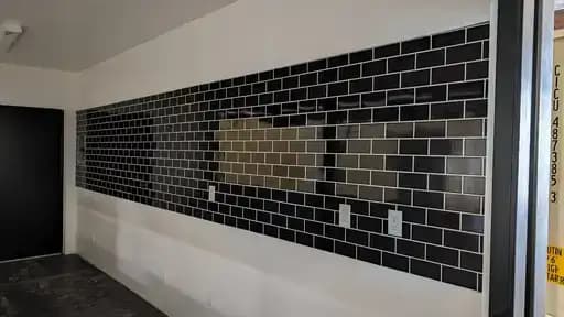 Two-storey modular fit-out — view 1