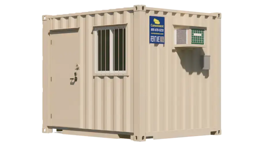 Location de conteneurs de bureau de 3 mètres de haut — vue 1