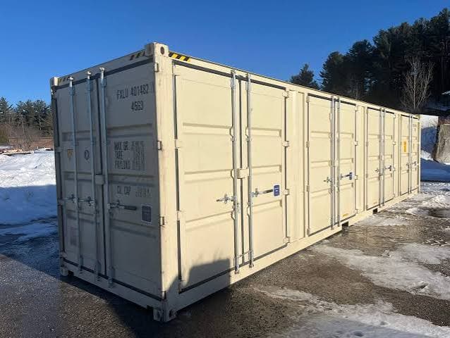 Conteneur 40 pieds one-trip — vue 1